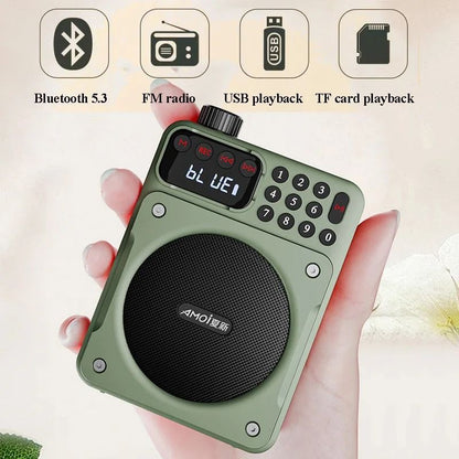 Mini Digital FM Radio With Bluetooth Speaker And USB Slot 1