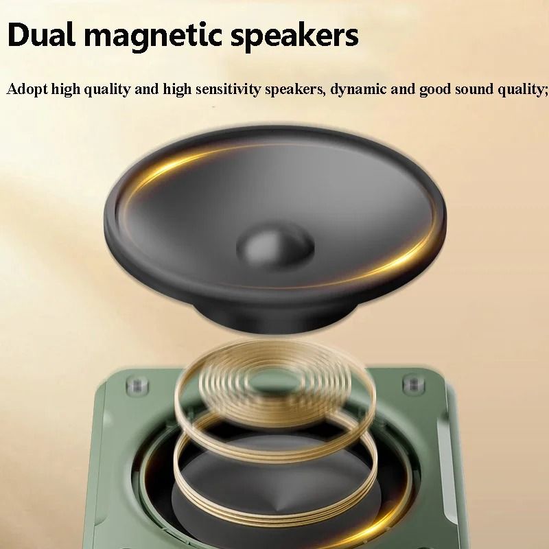 Mini Digital FM Radio With Bluetooth Speaker And USB Slot 3