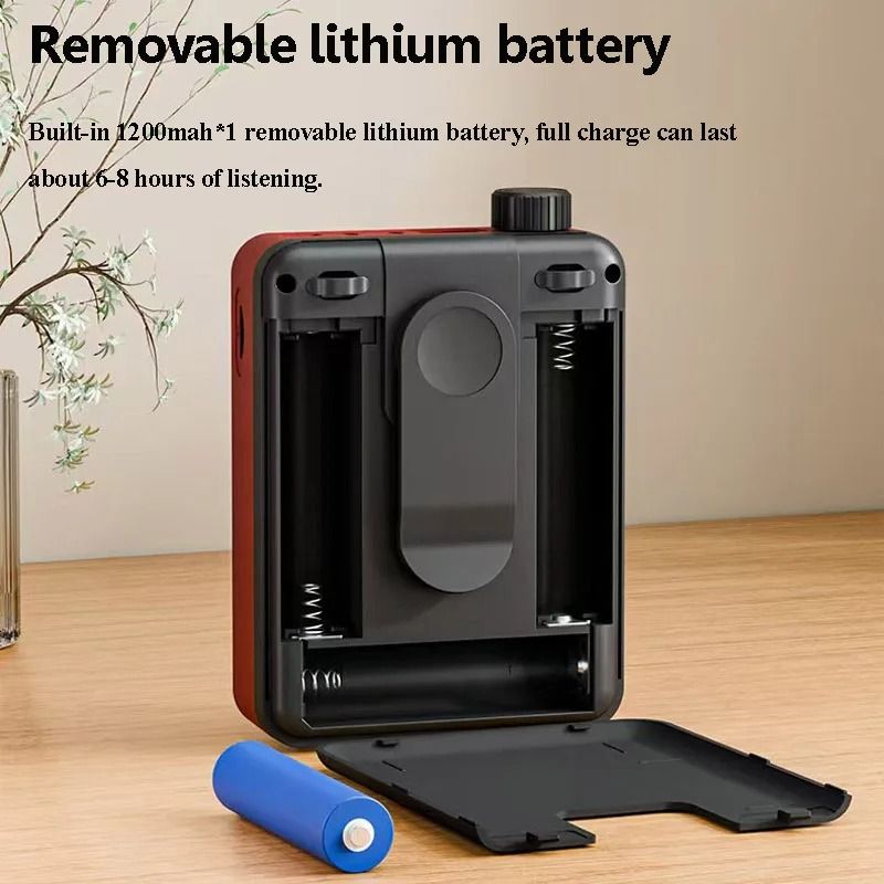 Mini Digital FM Radio With Bluetooth Speaker And USB Slot 6