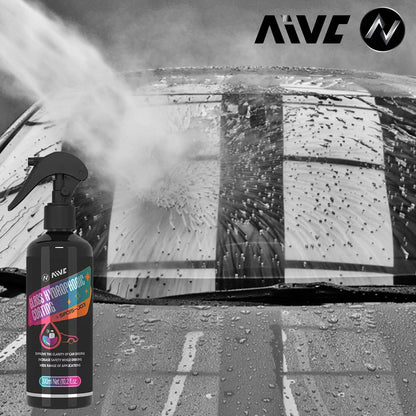 Car Glass Hydrophobic Nano Spray, Waterproof Coating for Windshield, Rearview Mirror & Auto Glass, Rain Repellent