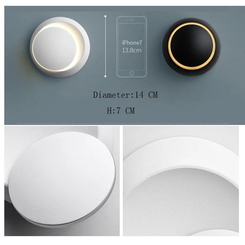 Rotatable LED Wall Lamp For Living Room And Bedroom 4