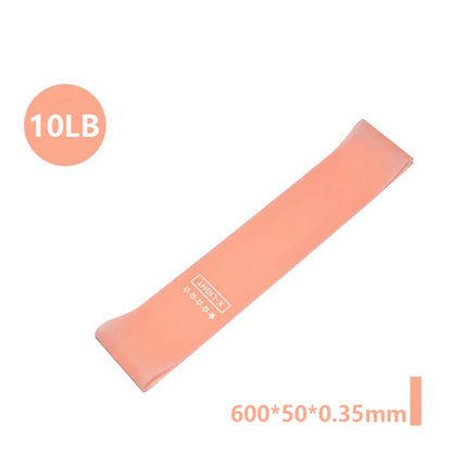 Portable Fitness Resistance Bands Set – 5-Level Rubber Elastic Gym Bands for Yoga, Pilates, CrossFit & Strength Training