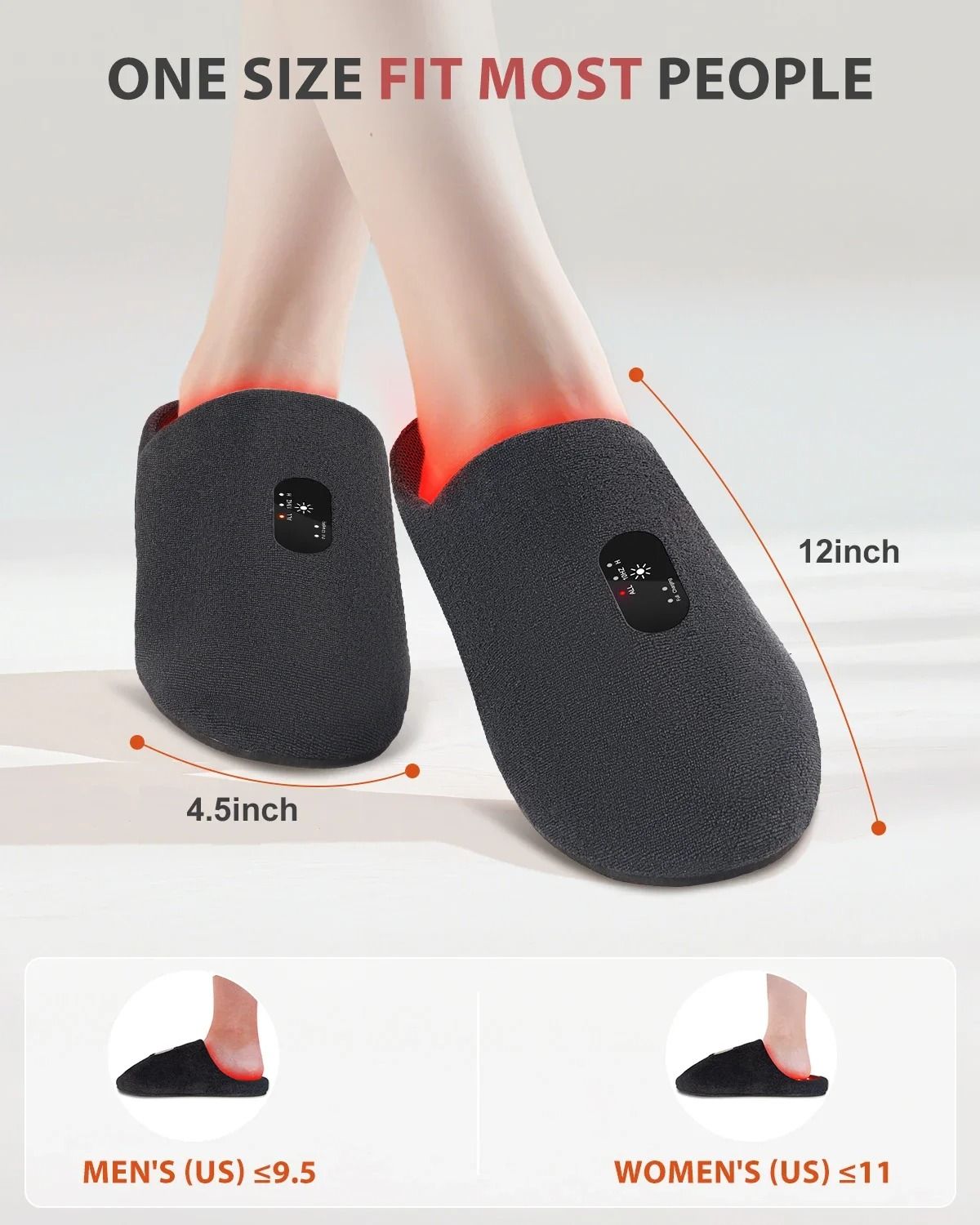 Red Light Therapy Slippers For Foot Pain Relief And Inflammation 3