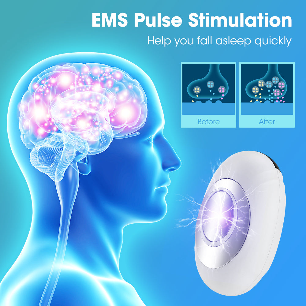Handheld CES Sleep Aid Microcurrent EMS Pulse Device Hypnosis Insomnia Relief Stress Pressure Anxie 2