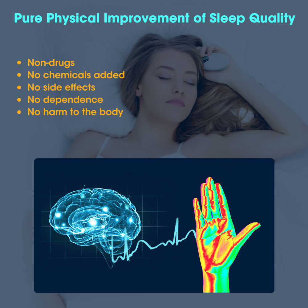 Handheld CES Sleep Aid Microcurrent EMS Pulse Device Hypnosis Insomnia Relief Stress Pressure Anxie 3