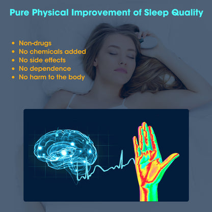 Handheld CES Sleep Aid Microcurrent EMS Pulse Device Hypnosis Insomnia Relief Stress Pressure Anxie 3
