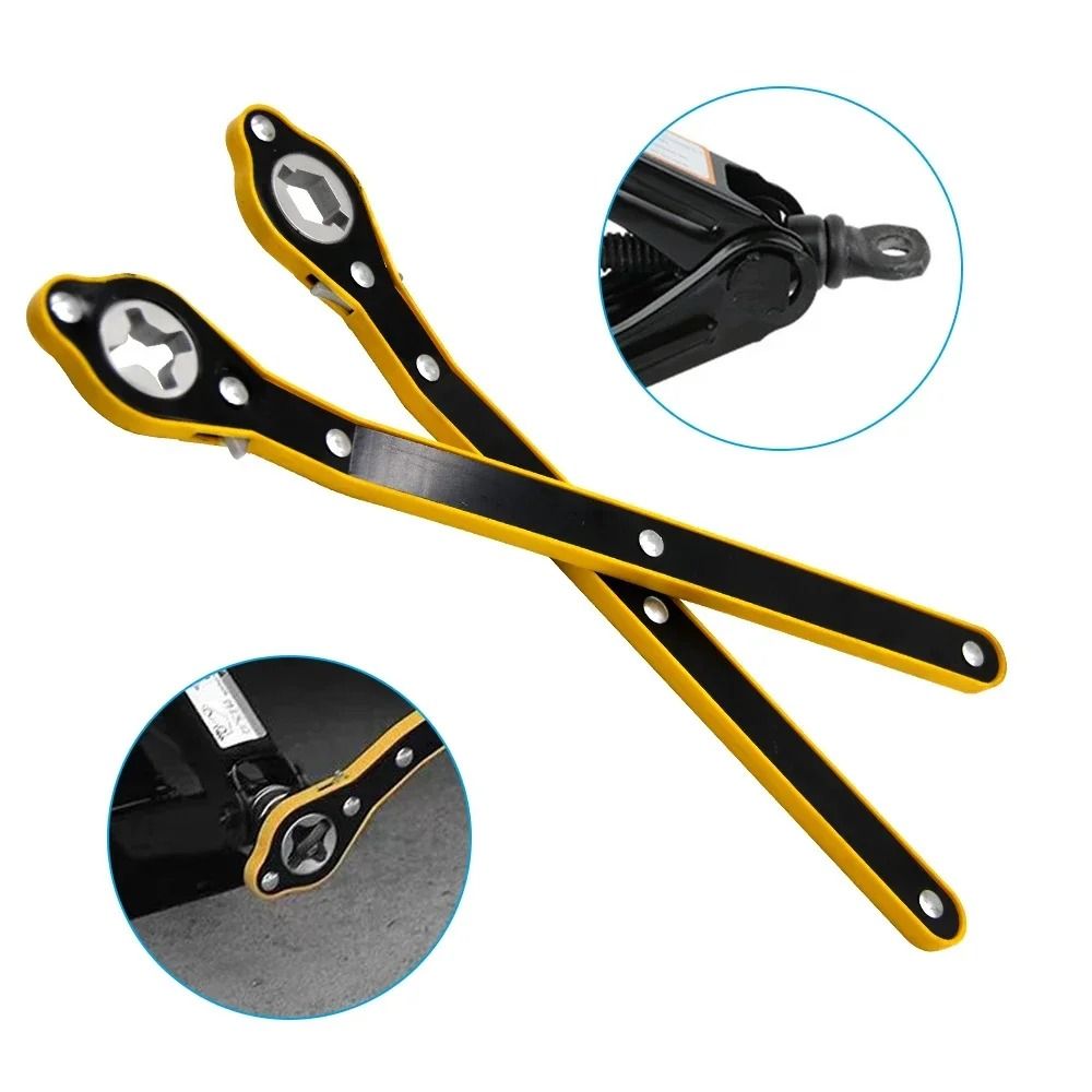 Labor Saving Jack Wrench For Tire Removal And Car Maintenance 4