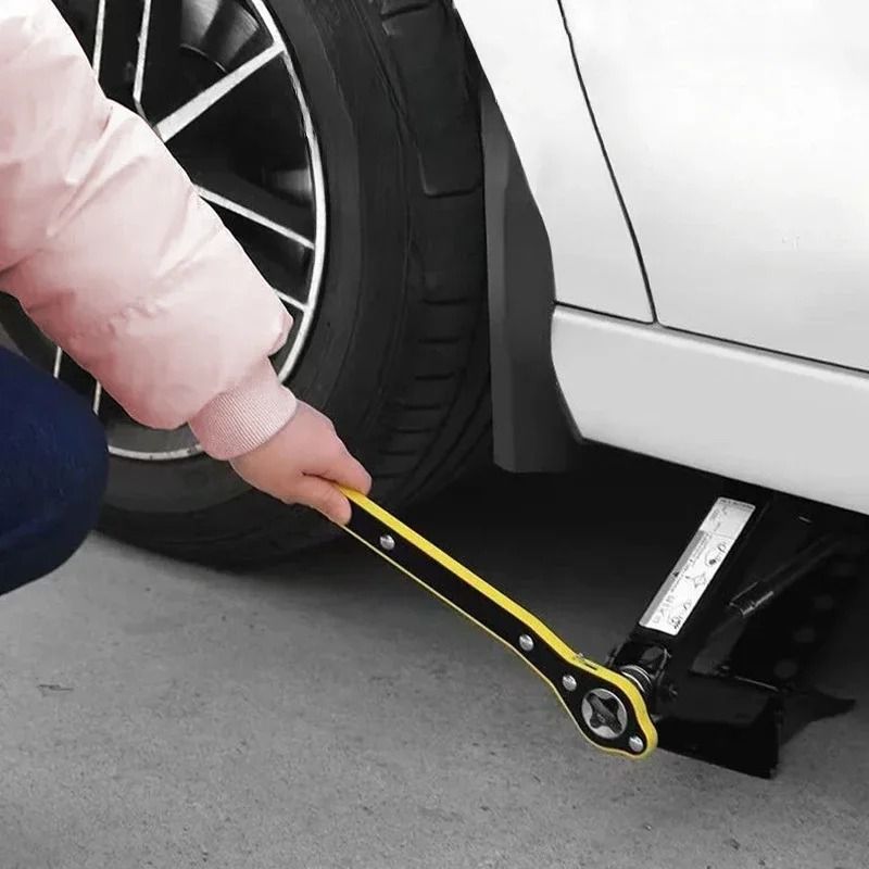 Labor Saving Jack Wrench For Tire Removal And Car Maintenance 6