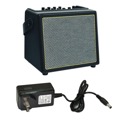 Rowin Rechargeable 30W Bluetooth Acoustic Guitar Amplifier With Reverb And Chorus Effects 9