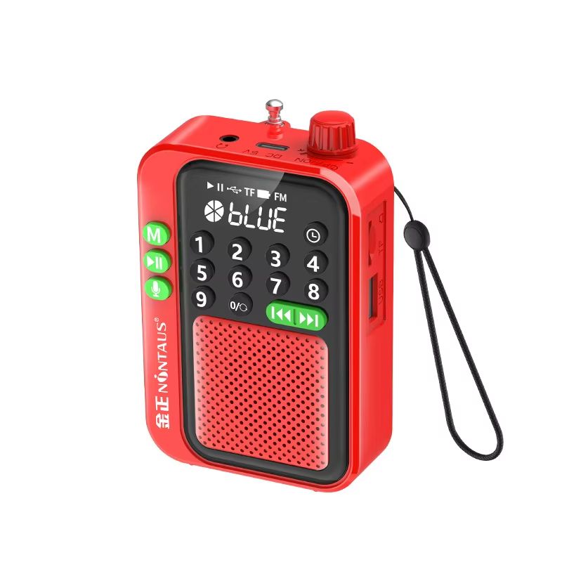 PocketWave Bluetooth FM Radio With LED Display  Sleep Timer 7