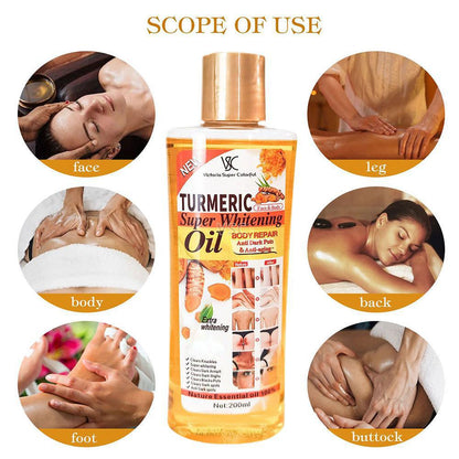 Turmeric Essential Oil For Body  Face Moisturizing Massage Oil For Aromatherapy Skin Brightening Sm 5