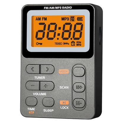 SoundMate Compact FMAM Radio With MP3  Headphone Jack 6