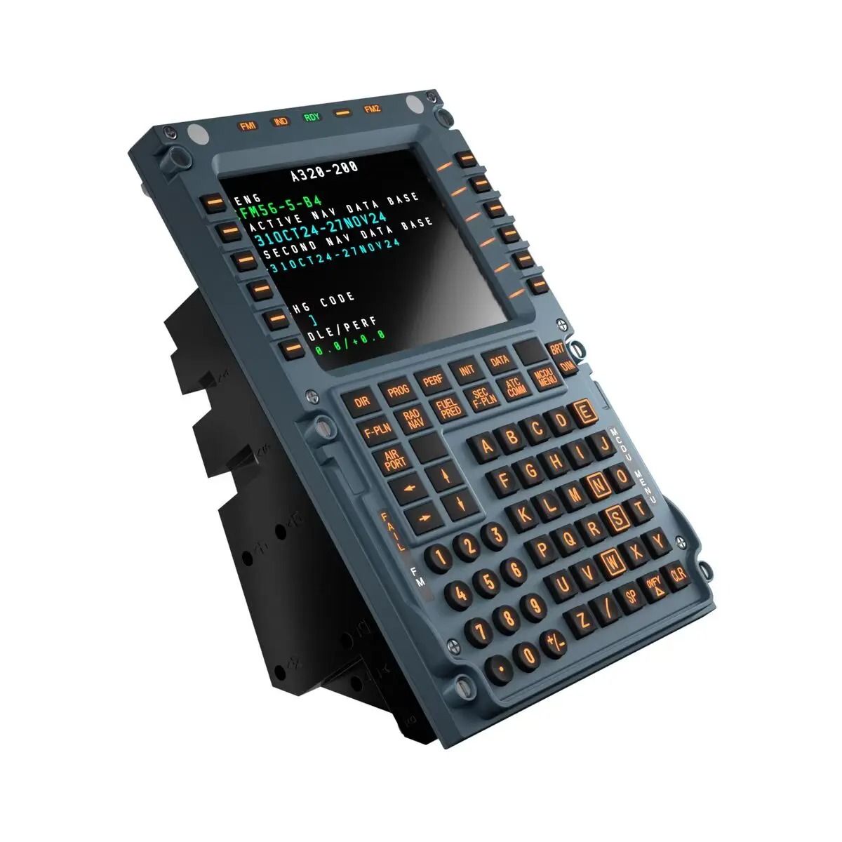 Flight Simulator MCDU Control Panel For A320 Toliss Fenix XPlane MSFS 5