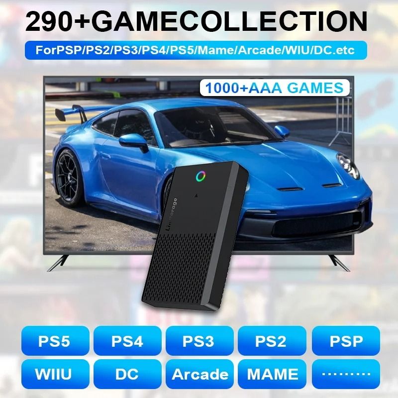 14TB External Gaming Hard Drive With Preloaded Retro Game Console For PS5 PS4 PS3 Switch And PC 2