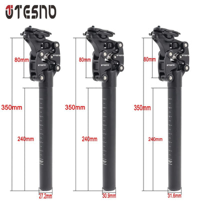 MTB Bicycle Shock Absorber Seatpost With Manual Suspension For 272 309 316mm Dropper Seat Tubes 4