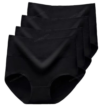 ComfyFit 4Pack High Waist Cotton Shaping Briefs For Women 10