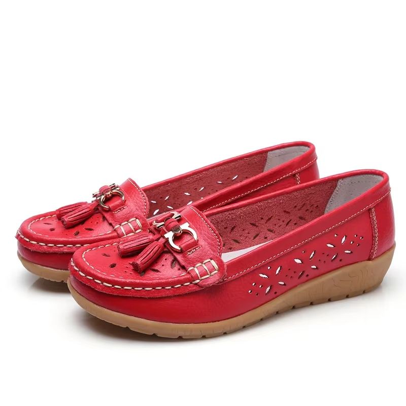 EleganceStep Square Toe Low Heel Dress Shoes For Women 10