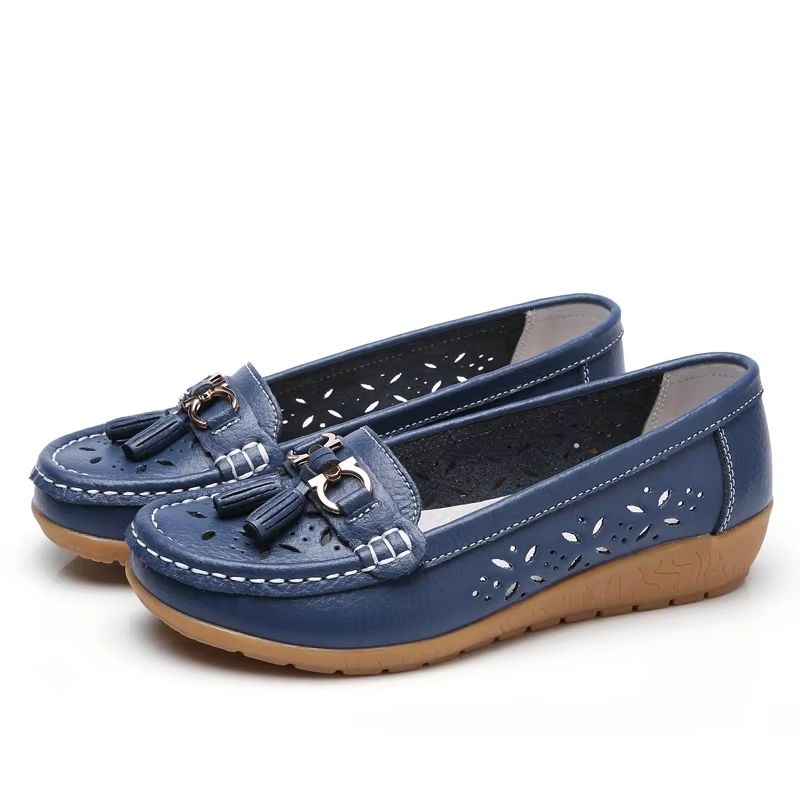 EleganceStep Square Toe Low Heel Dress Shoes For Women 13