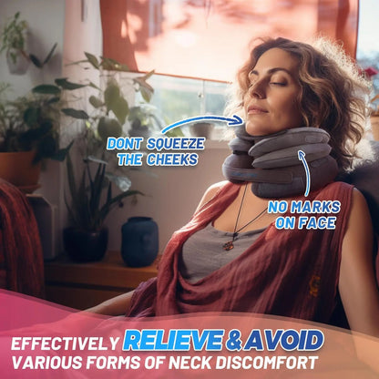 Inflatable Cervical Neck Traction Device For Decompression And Neck Support At Home 4