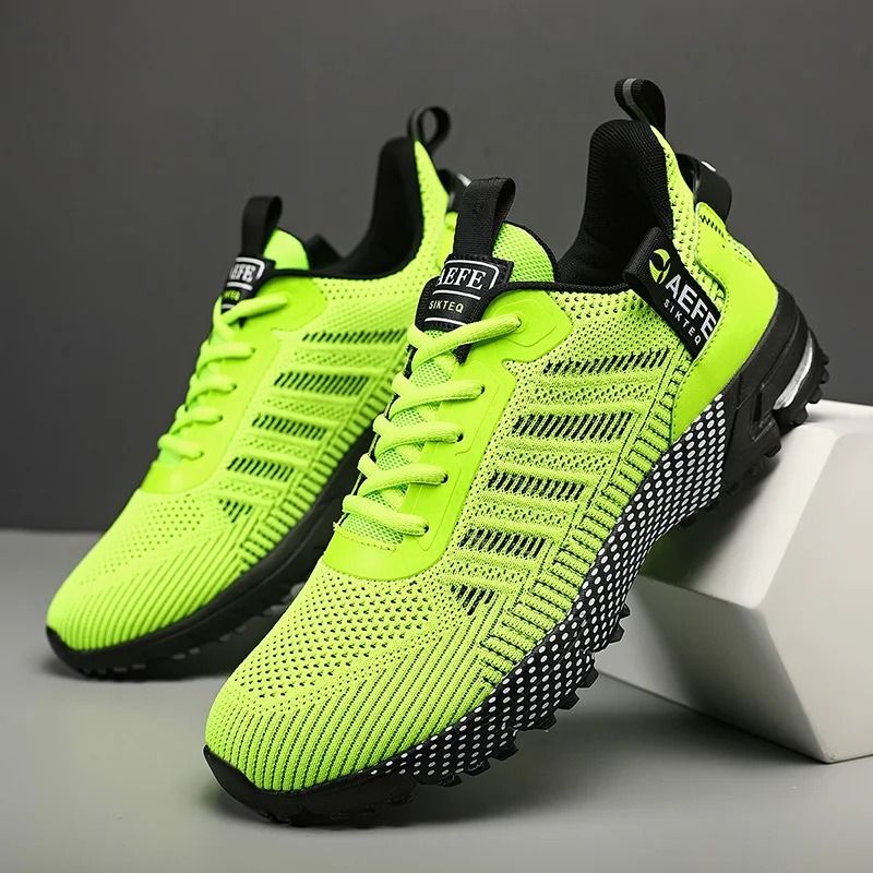 Mens Lightweight Running Sneakers With Breathable Mesh For Outdoor Sports And Athletic Training 8