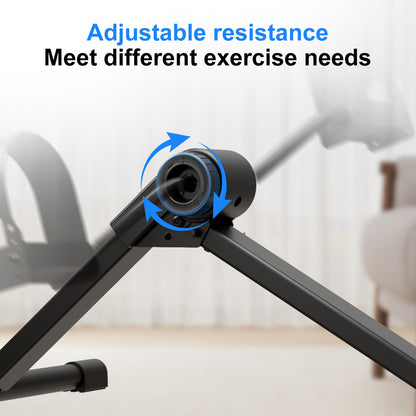 Under Desk Bike Pedal Mini Exercise Bike With Electronic Display For Indoor Leg And Arm Recovery Fo 2