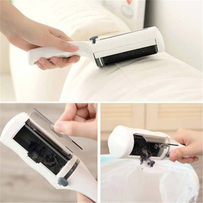 Reusable Electrostatic Pet Hair & Dust Remover Brush, Static Lint Cleaner Sweeper for Clothes, Furniture & Travel Clean