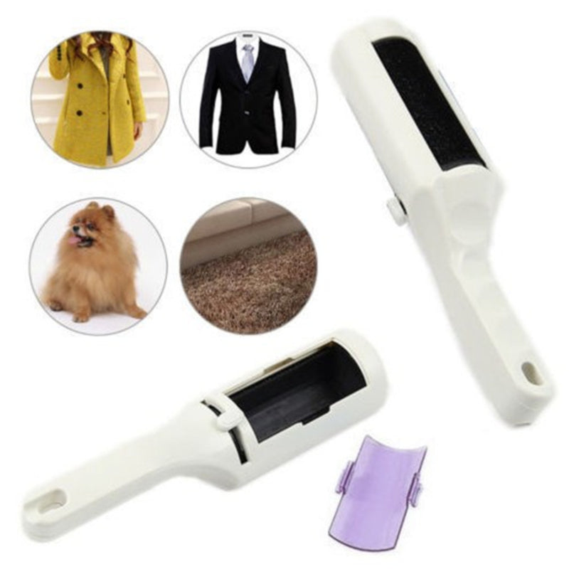 Reusable Electrostatic Pet Hair & Dust Remover Brush, Static Lint Cleaner Sweeper for Clothes, Furniture & Travel Clean