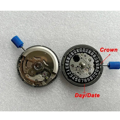 Automatic Movement Jewels Self-Winding High Accuracy Premium Replacement for Dial Mods At Date position