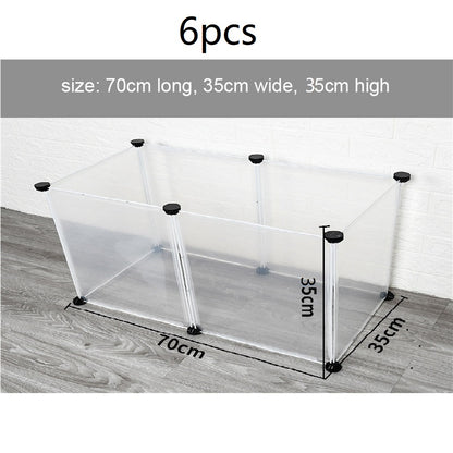 Freely Combined Small Pet Playpen Fence Foldable DIY Dog Cat Cage Yard Enclosure For Kitten Rabbit  6