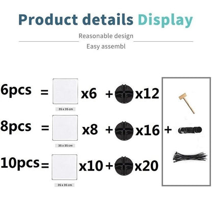 Freely Combined Small Pet Playpen Fence Foldable DIY Dog Cat Cage Yard Enclosure For Kitten Rabbit  5