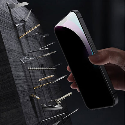 4PCS Privacy Screen Protector for iPhone Anti Spy Tempered Glass for iPhone HD Clear & Scratch Resistant