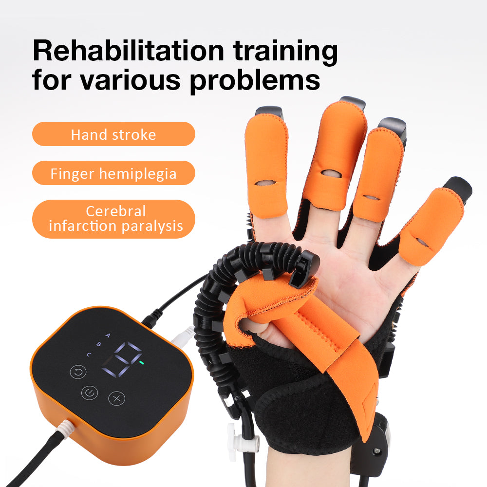 Left  Right Hand Finger Rehabilitation Robot Gloves  Stroke  Hemiplegia Therapy Glove For Cerebral