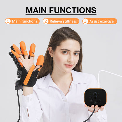 Left  Right Hand Finger Rehabilitation Robot Gloves  Stroke  Hemiplegia Therapy Glove For Cerebral