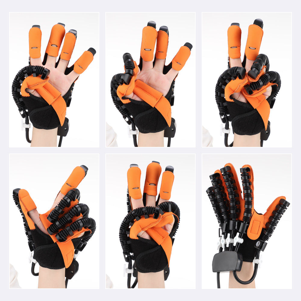 Left  Right Hand Finger Rehabilitation Robot Gloves  Stroke  Hemiplegia Therapy Glove For Cerebral
