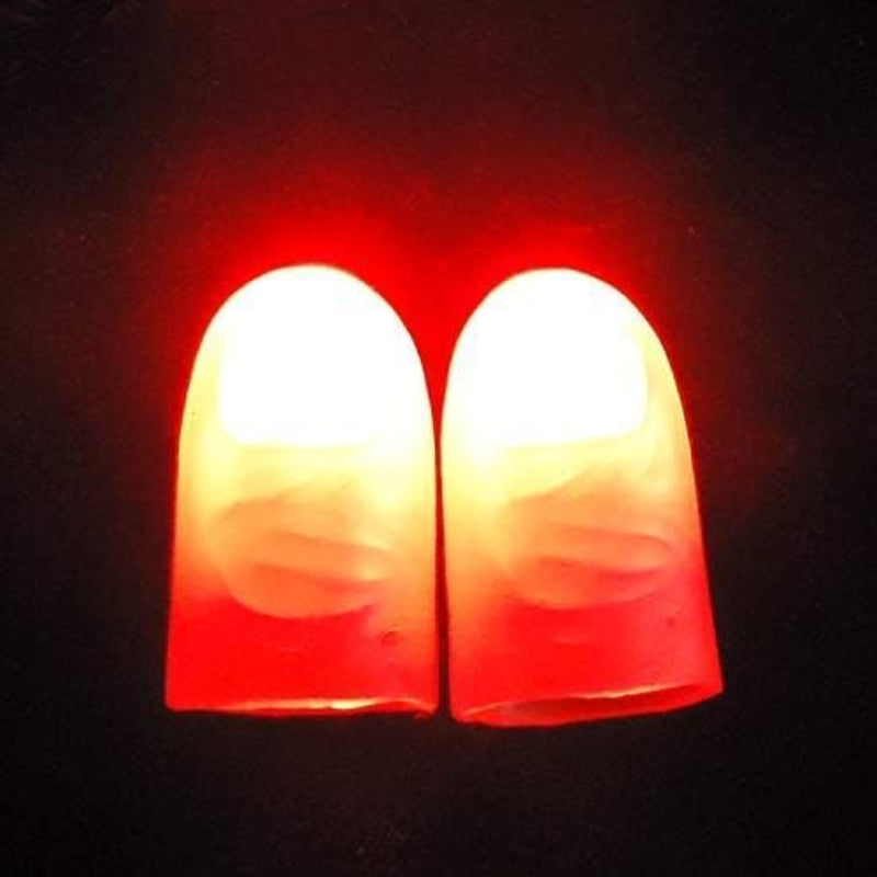 Red Light Up Thumb – Magic Trick Prop with LED for Party Stage & Illusions Gimmick
