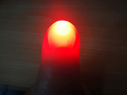 Red Light Up Thumb – Magic Trick Prop with LED for Party Stage & Illusions Gimmick