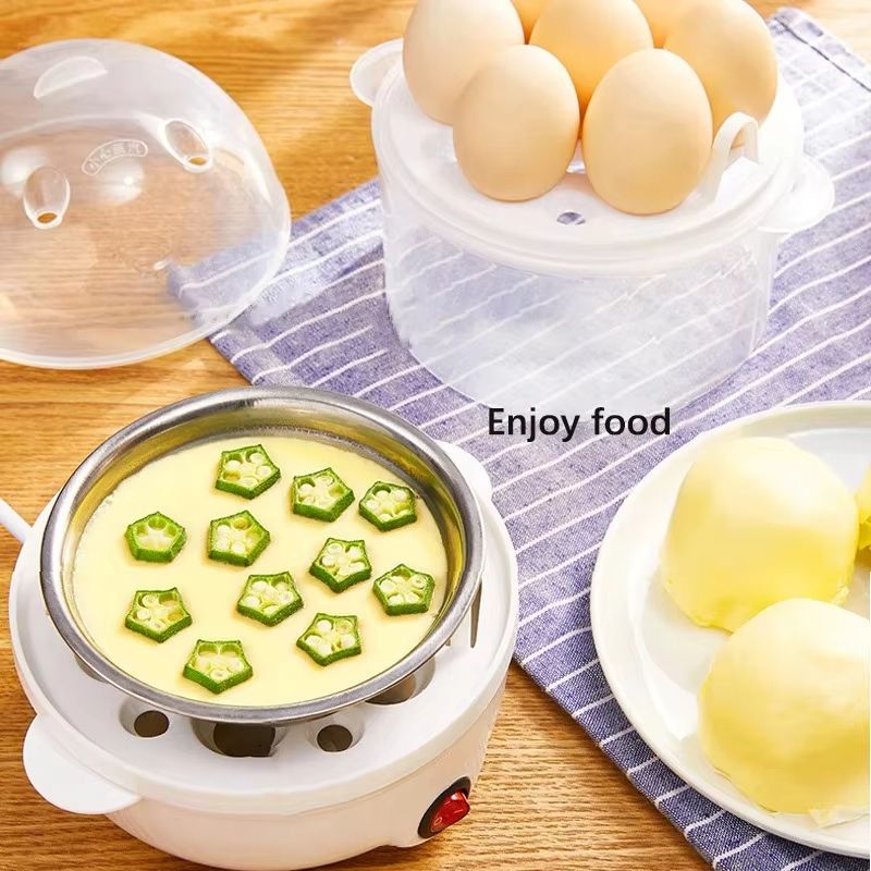 EggEase DoubleLayer Electric Egg Cooker  Steamer 2