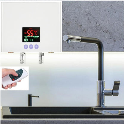110V220V Instant Water Heater 3000W5500W  WallMounted Electric Heater For Bathroom Shower  Kitchen