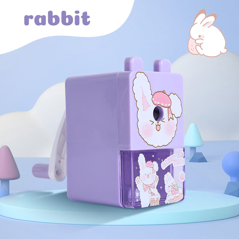 Multi Function Kawaii Cute Cartoon Pencil Sharpener for Colored Pencils, School Office Stationery, Back to School Gift
