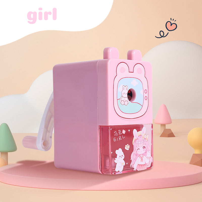 Multi Function Kawaii Cute Cartoon Pencil Sharpener for Colored Pencils, School Office Stationery, Back to School Gift