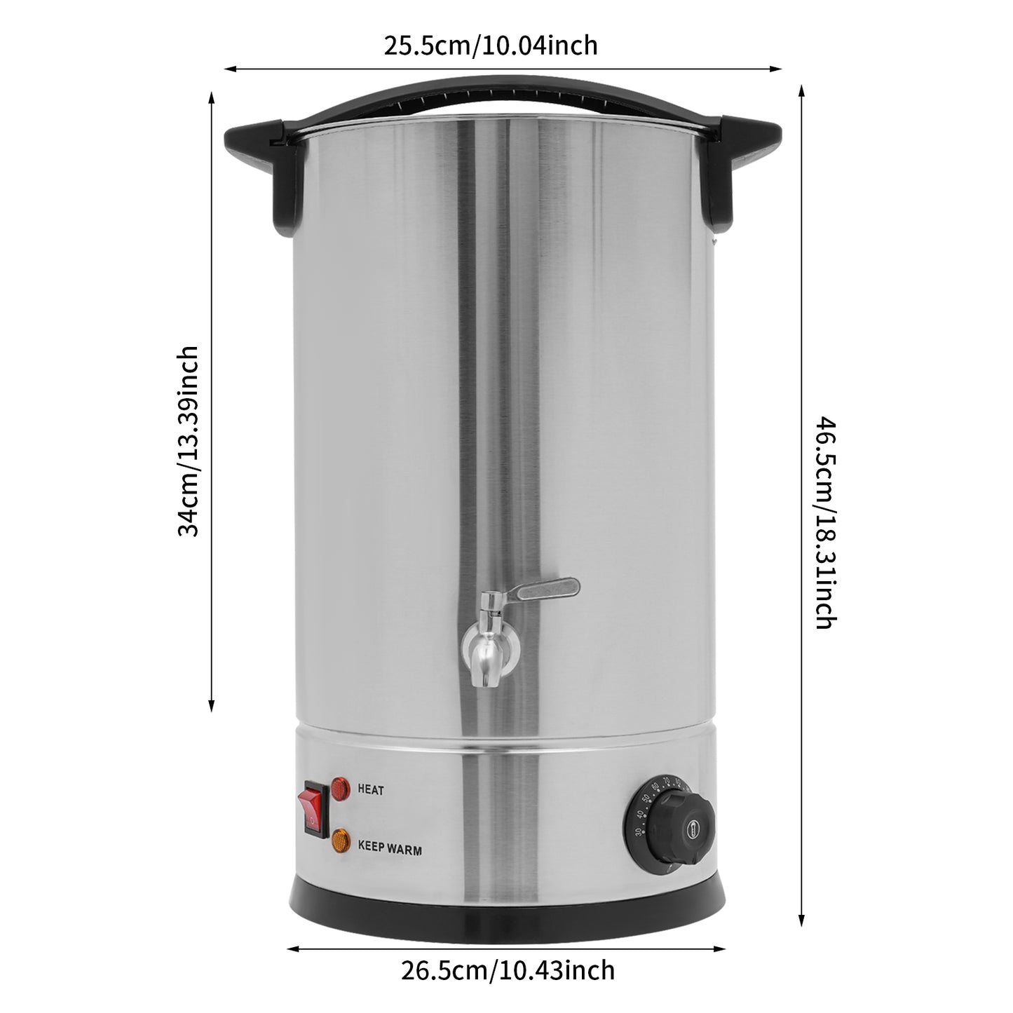 Professional Wax Melting Furnace, Large Capacity Wax Warmer for Candle Making, Wax Repair & Beauty Salons