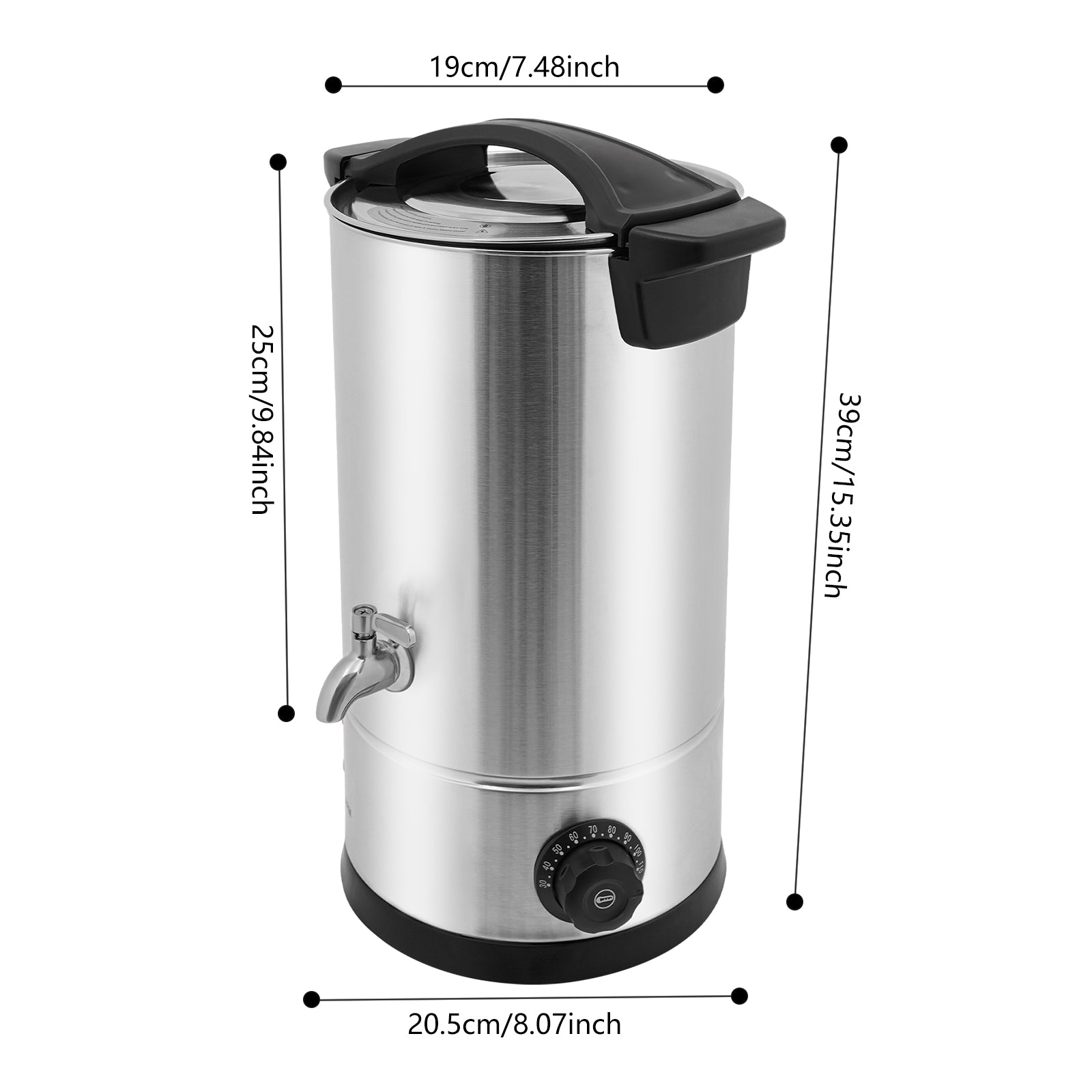 Professional Wax Melting Furnace, Large Capacity Wax Warmer for Candle Making, Wax Repair & Beauty Salons