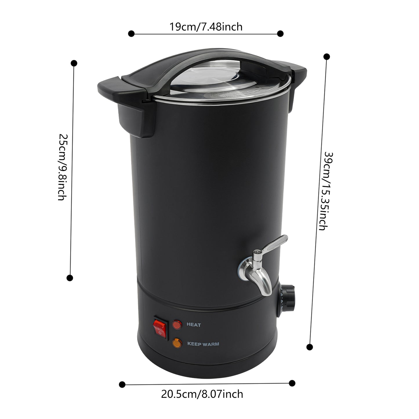Professional Wax Melting Furnace, Large Capacity Wax Warmer for Candle Making, Wax Repair & Beauty Salons