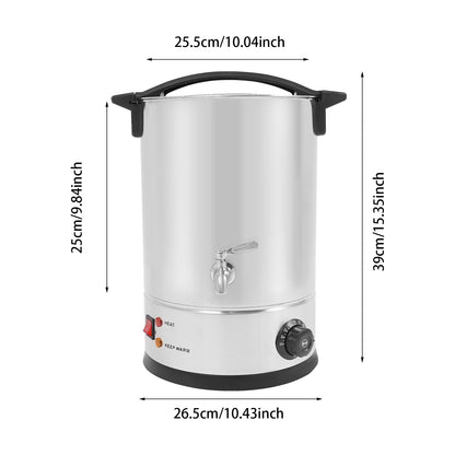 Professional Wax Melting Furnace, Large Capacity Wax Warmer for Candle Making, Wax Repair & Beauty Salons