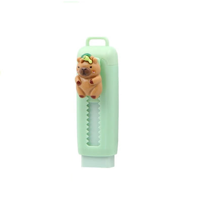 Capybara Erasers Set Cartoon Design Retractable Eraser For Drawing Exams Kids Students Back To Scho 5