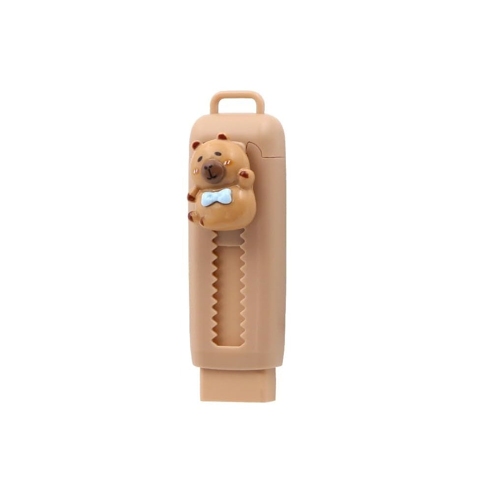 Capybara Erasers Set Cartoon Design Retractable Eraser For Drawing Exams Kids Students Back To Scho 6