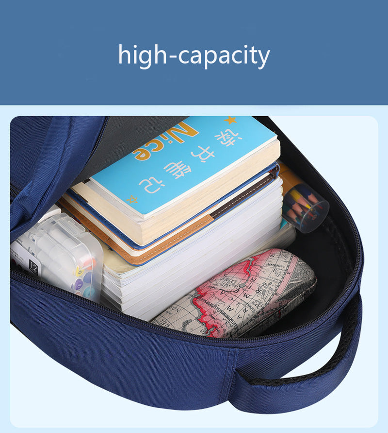 Children School Bags Kids Backpack for Boys Astronaut Theme, Waterproof Primary Book Bag, Back to School Gift