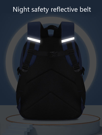 Children School Bags Kids Backpack for Boys Astronaut Theme, Waterproof Primary Book Bag, Back to School Gift