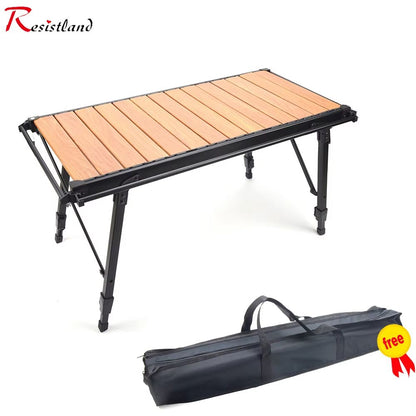 TrailFlex IGT Folding Camp Table With Removable Gas Stove Slot 1