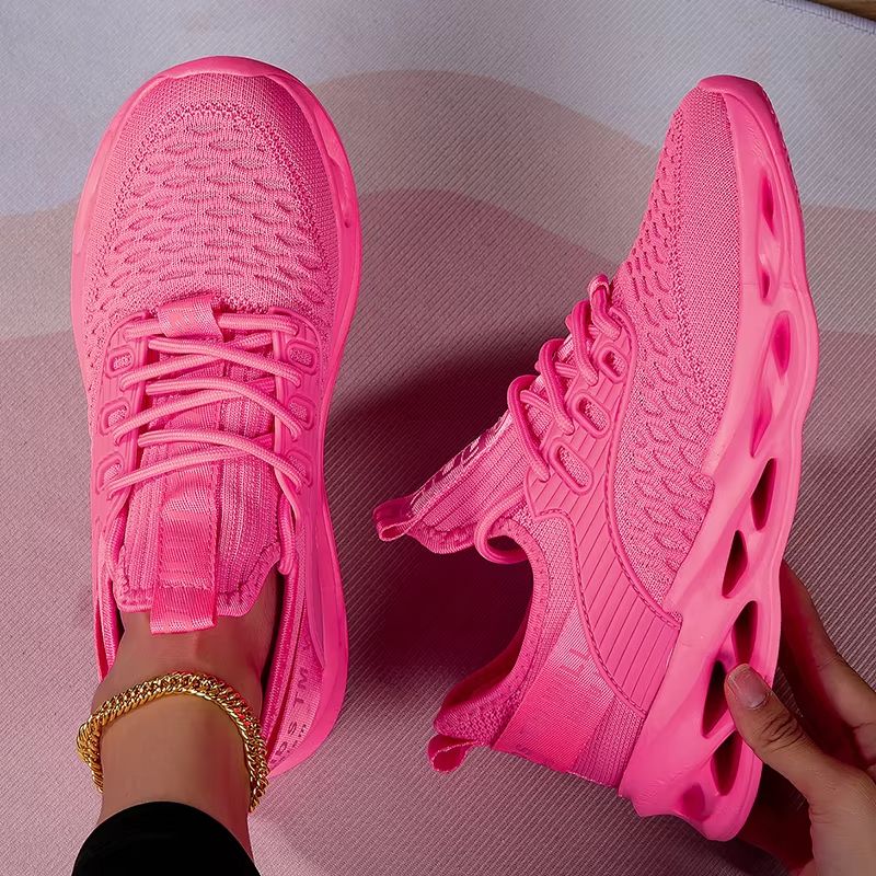 Women's Fashion Platform Sneakers – Casual Running Shoes, Plus Size 43